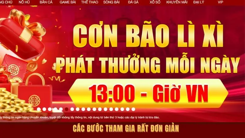 Các bước tham gia rất đơn giản