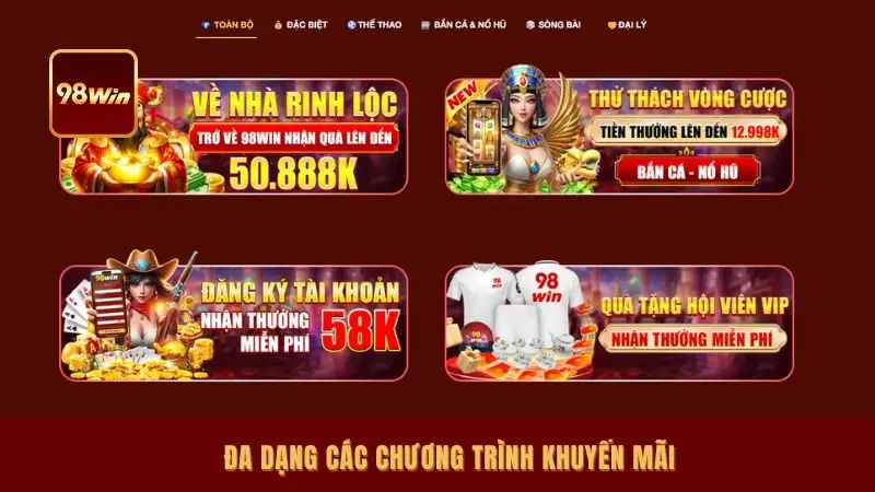 Đa dạng các chương trình khuyến mãi