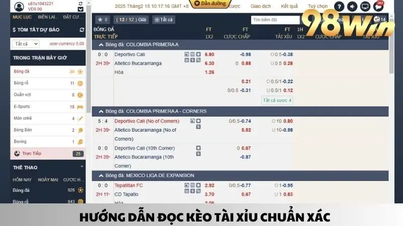 Chỉ dẫn cách đọc kèo chính xác giúp thành viên luôn thắng