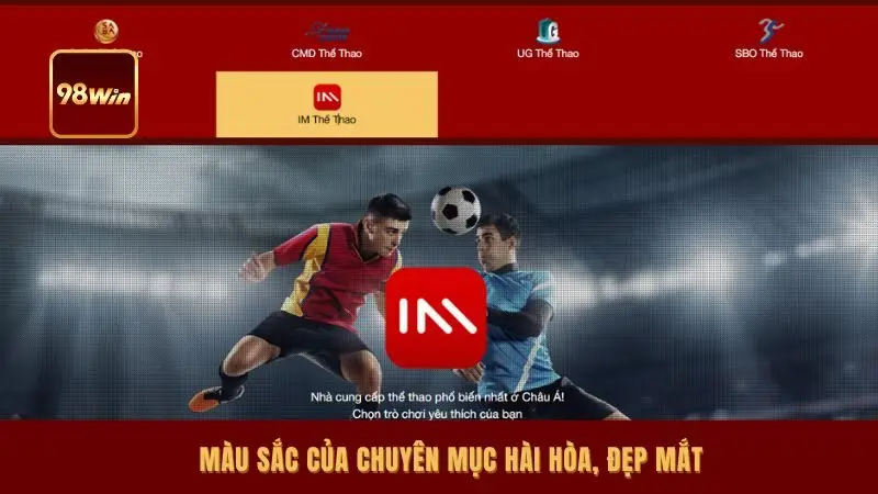 Màu sắc của chuyên mục hài hòa, đẹp mắt